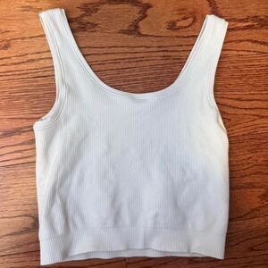 Athleta Women's White and Cream Vest